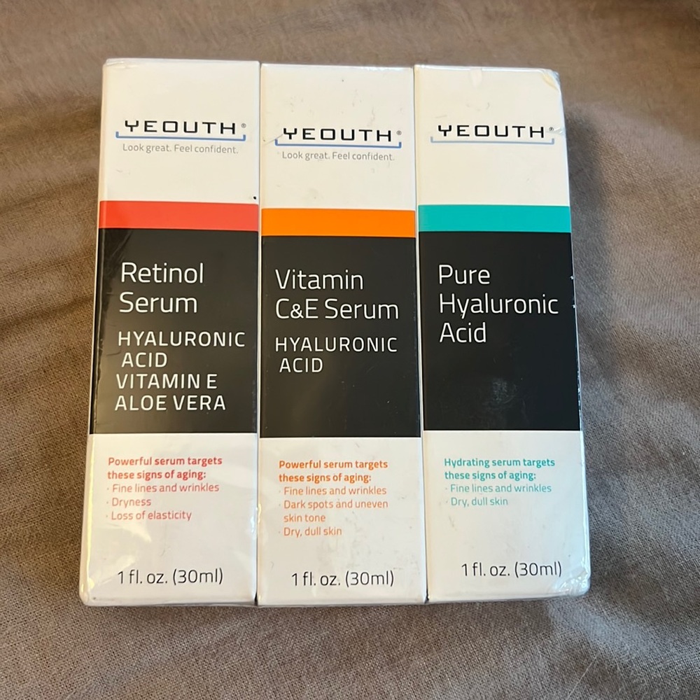 Yeouth Skincare trio - unopened!